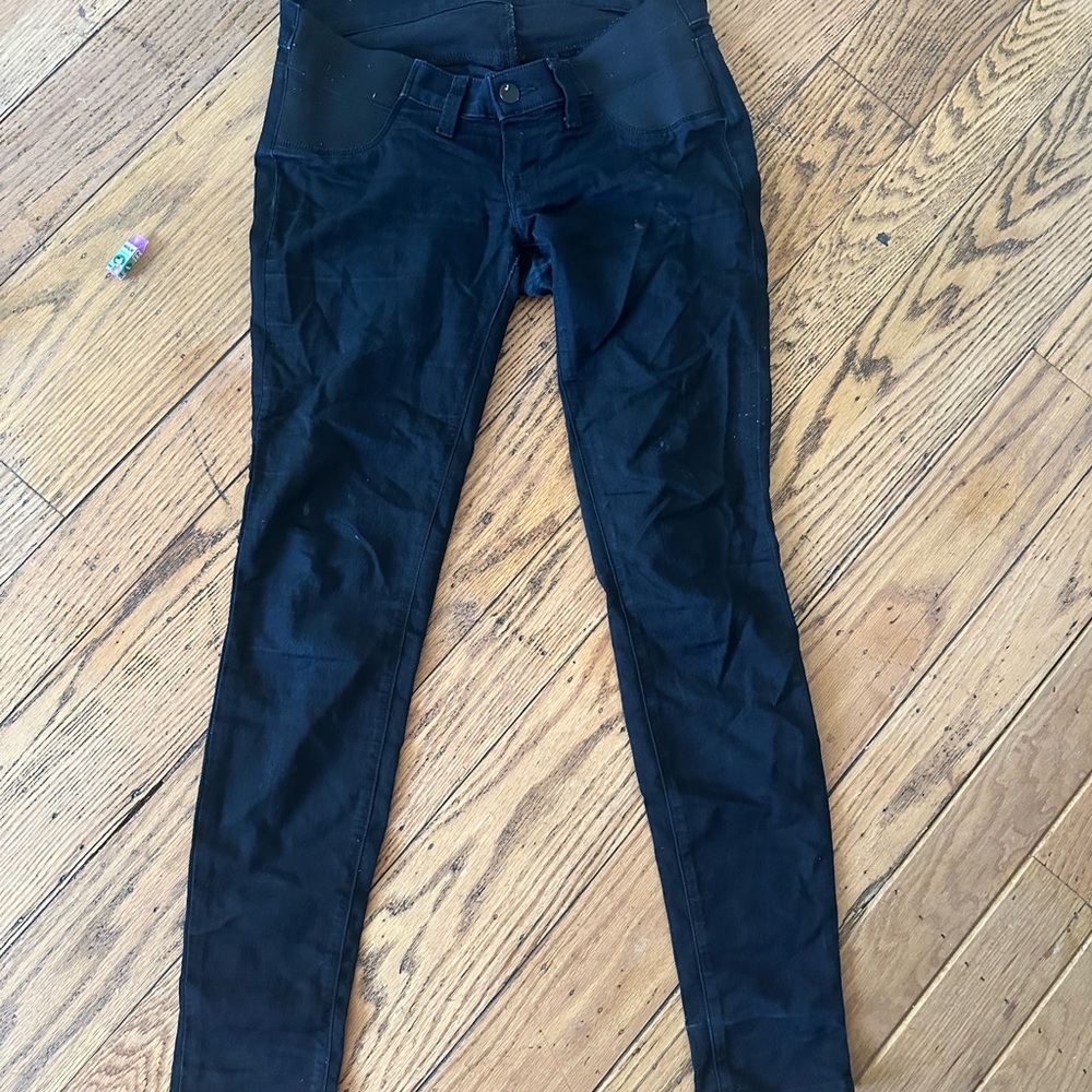 J Brand black maternity Jeans - super stretchy!